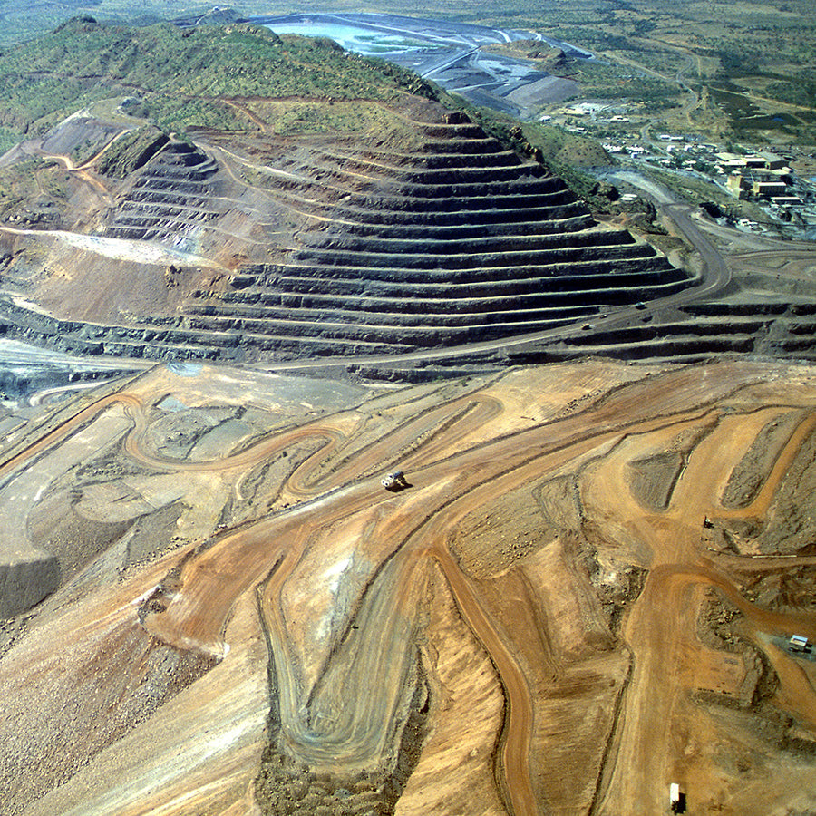 Konventionelle Diamantenmine