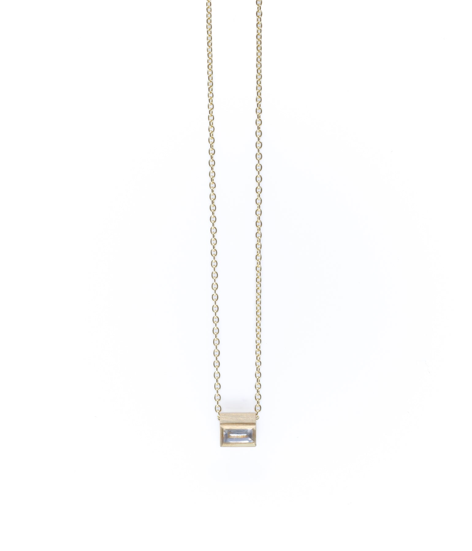 STEIN KETTE (Saphir/weiß)