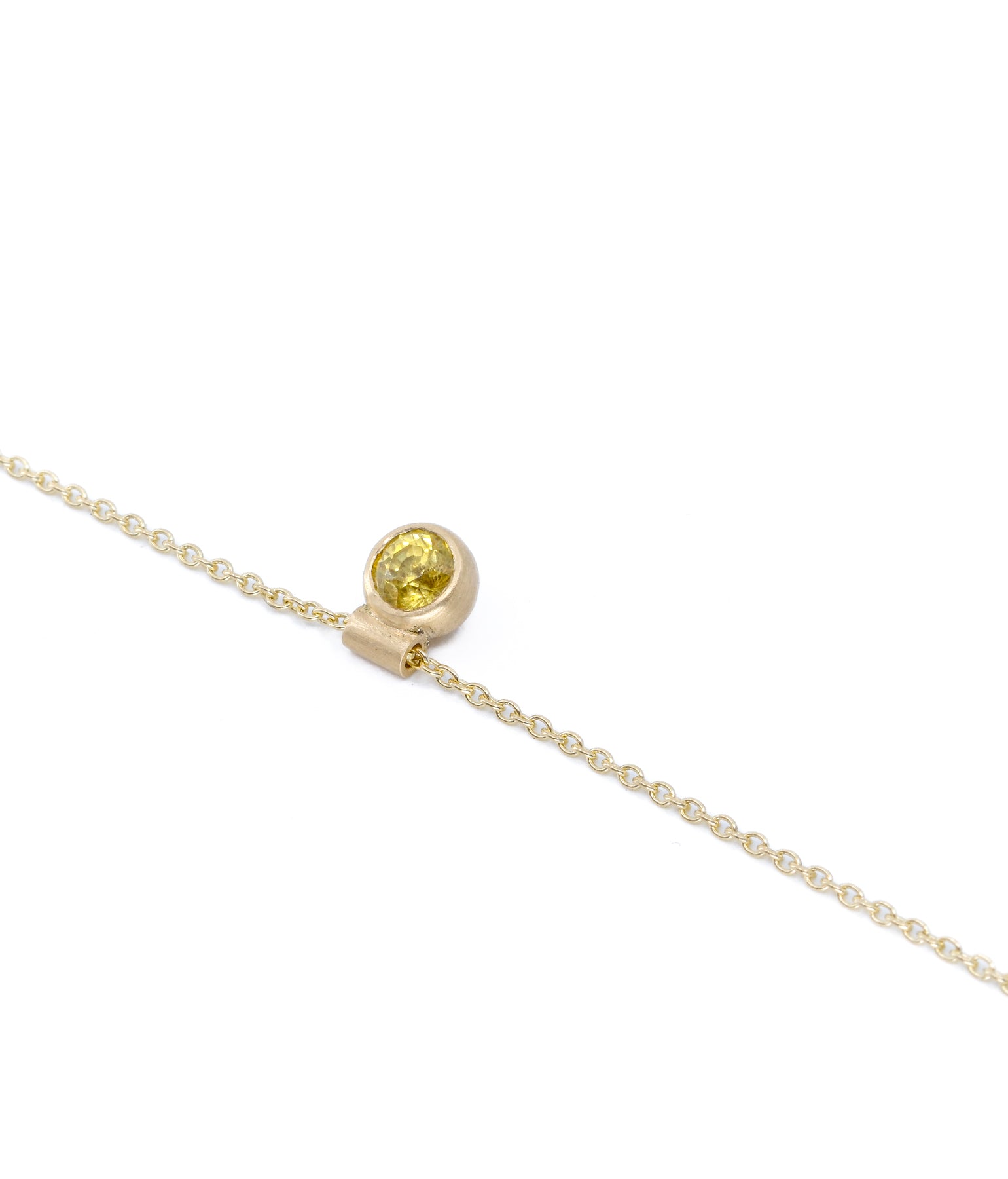 KUGEL SAPHIR KETTE 3.5