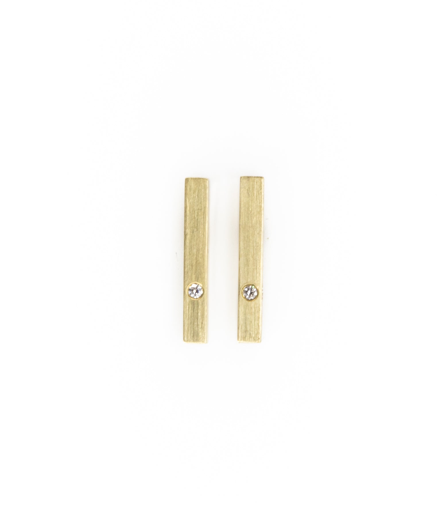 2x2 DIAMANT OHRRING 14MM