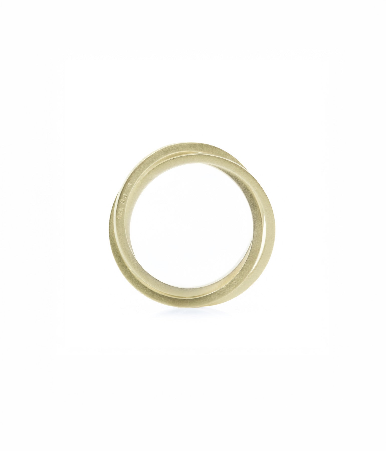 PLURAL TRIO RING ECKIG