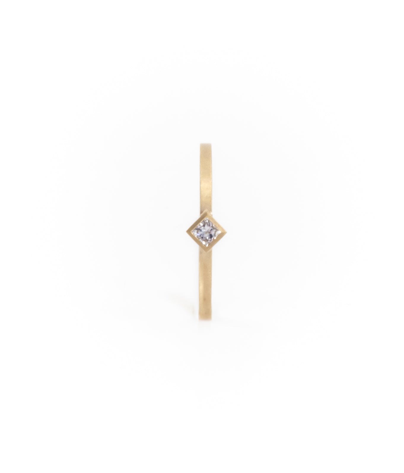 WÜRFEL DIAMANT RING 45°