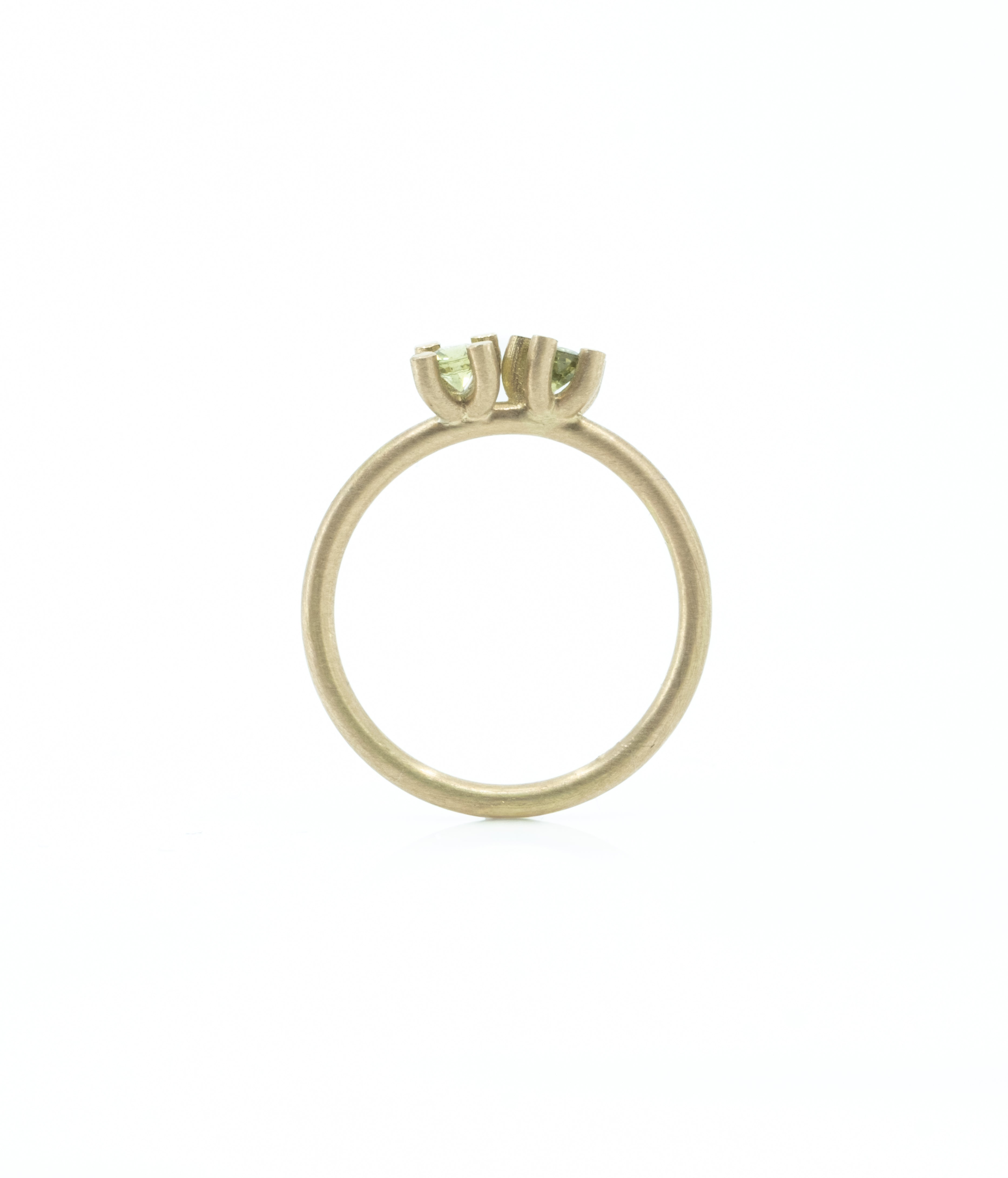 KRONE DUO RING GRÜN