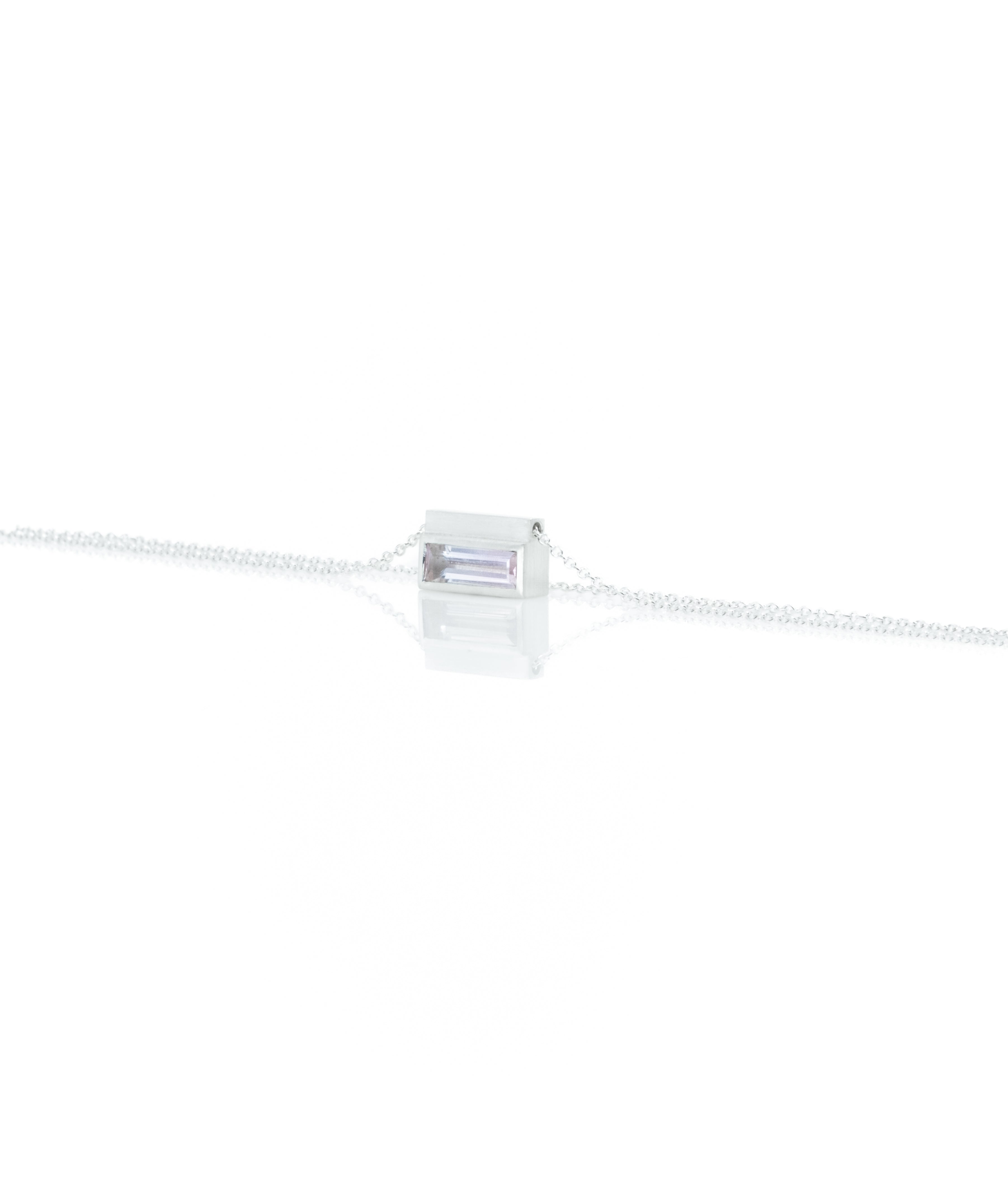 BOX KETTE SILBER ROSA