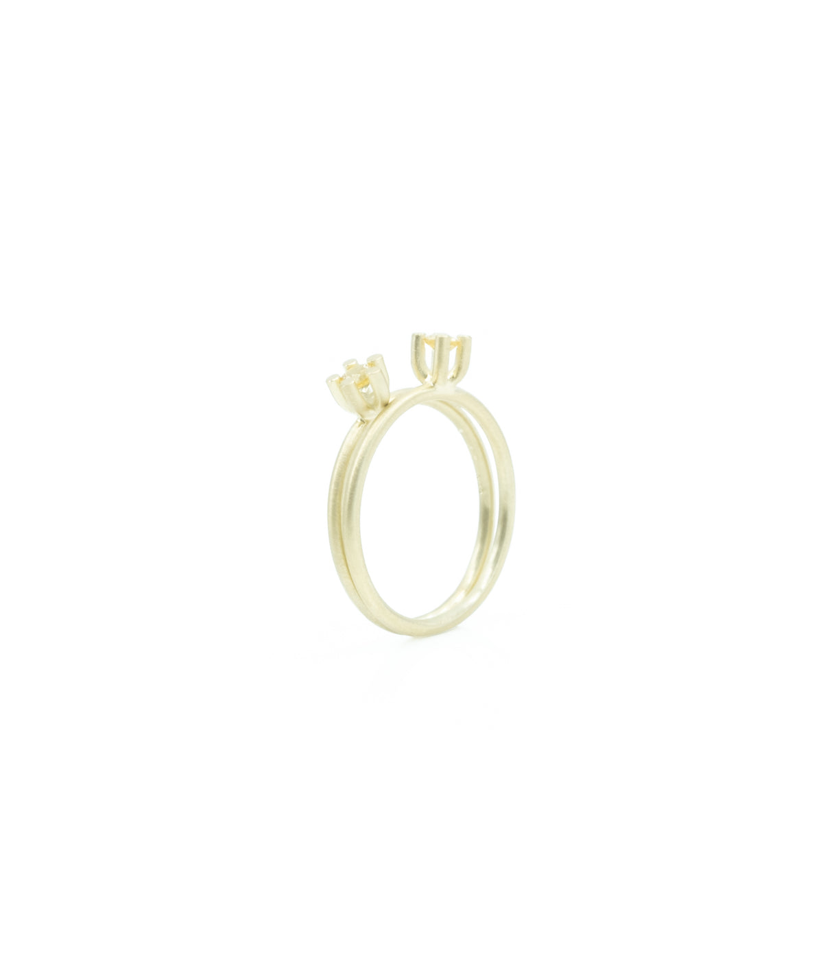 KLEINE KRONE RING SAPHIR 5