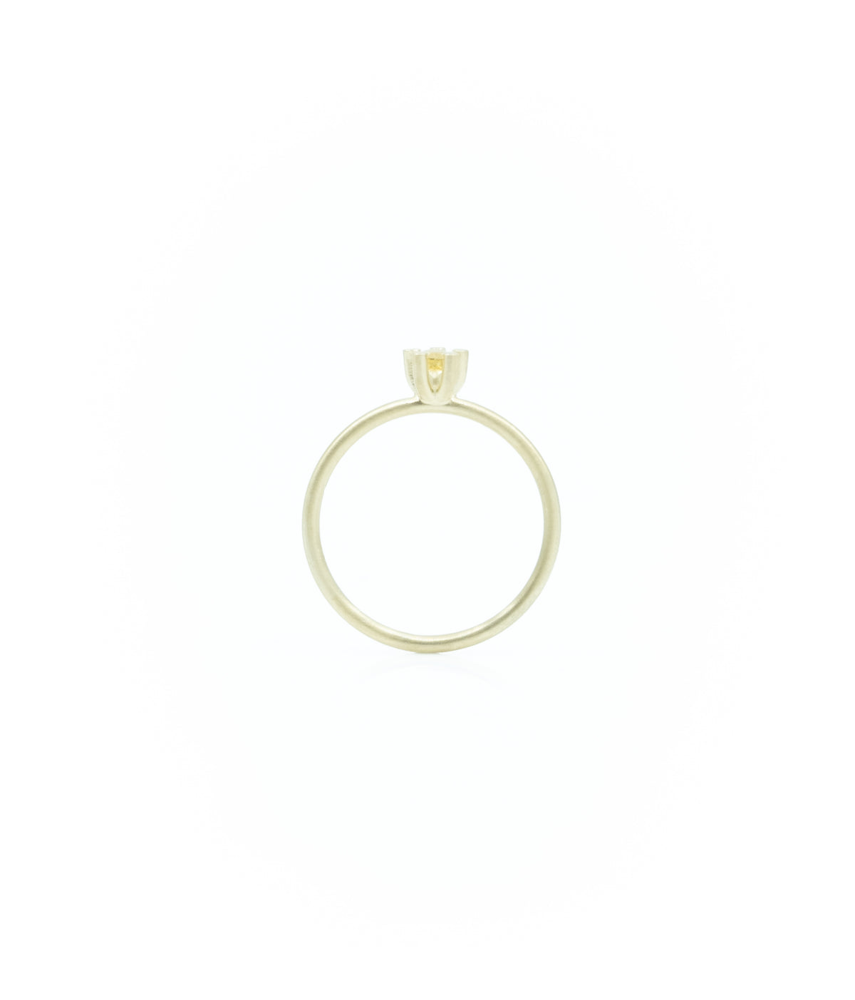 KLEINE KRONE RING SAPHIR 5