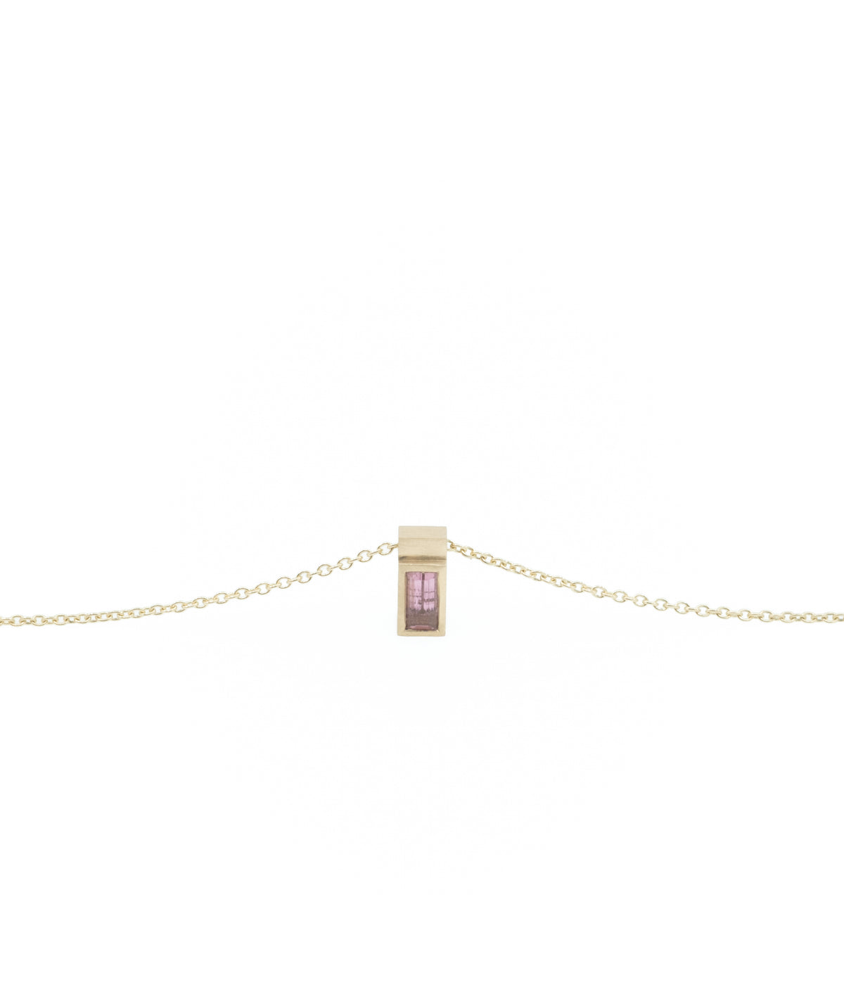 BOX KETTE TURMALIN ROSA LANG