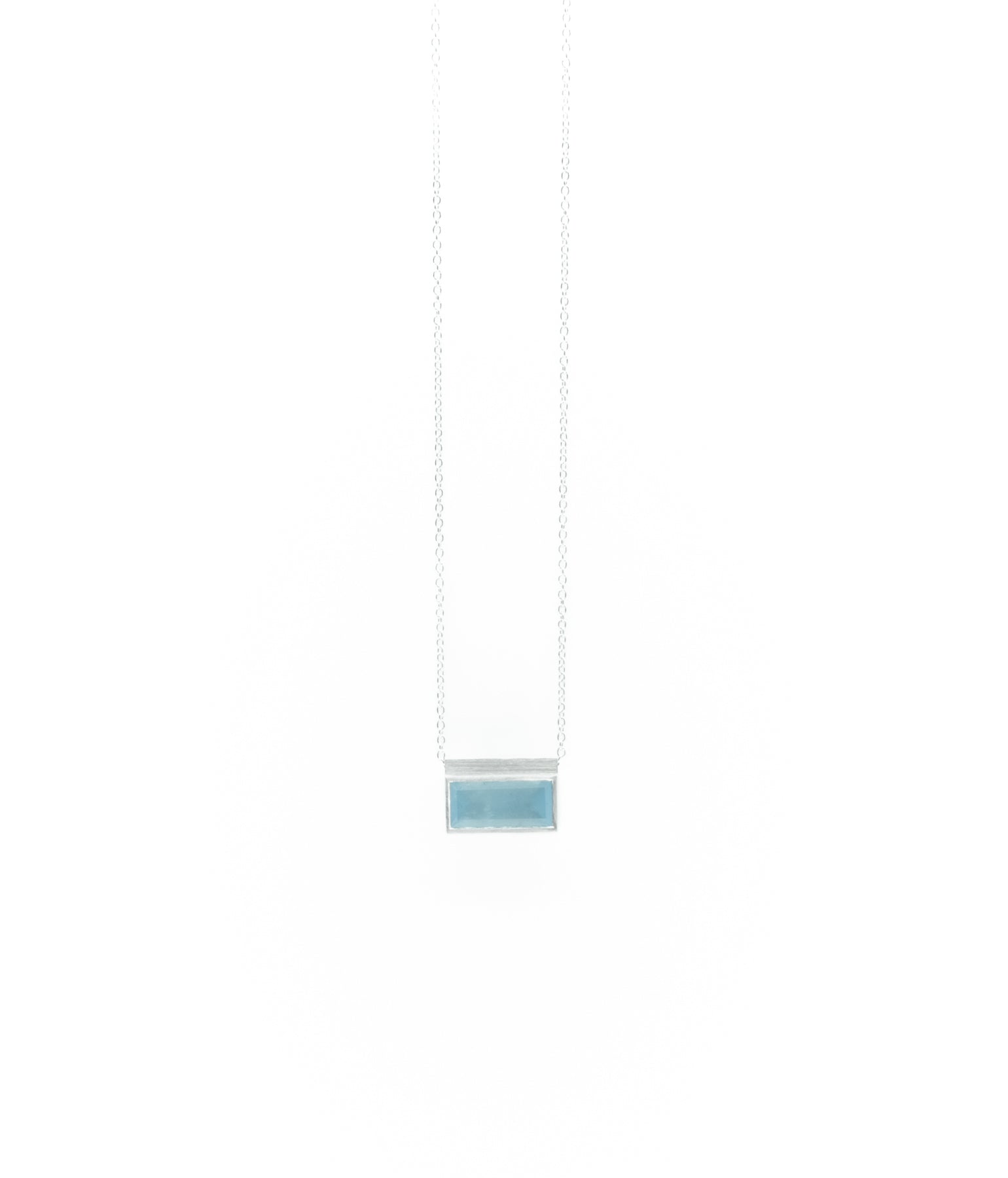 BOX KETTE SILBER HELLBLAU