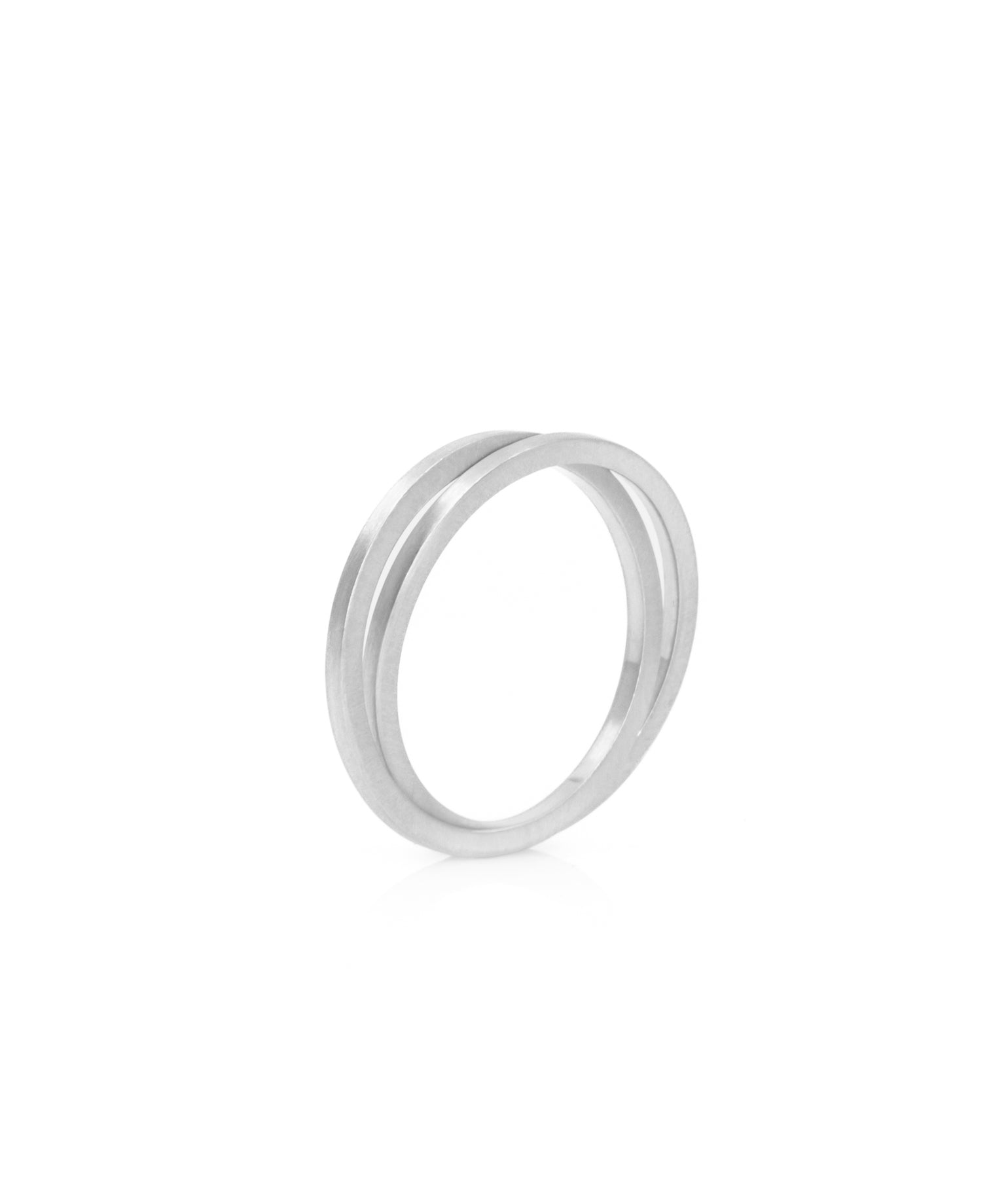 PLURAL DUO RING ECKIG