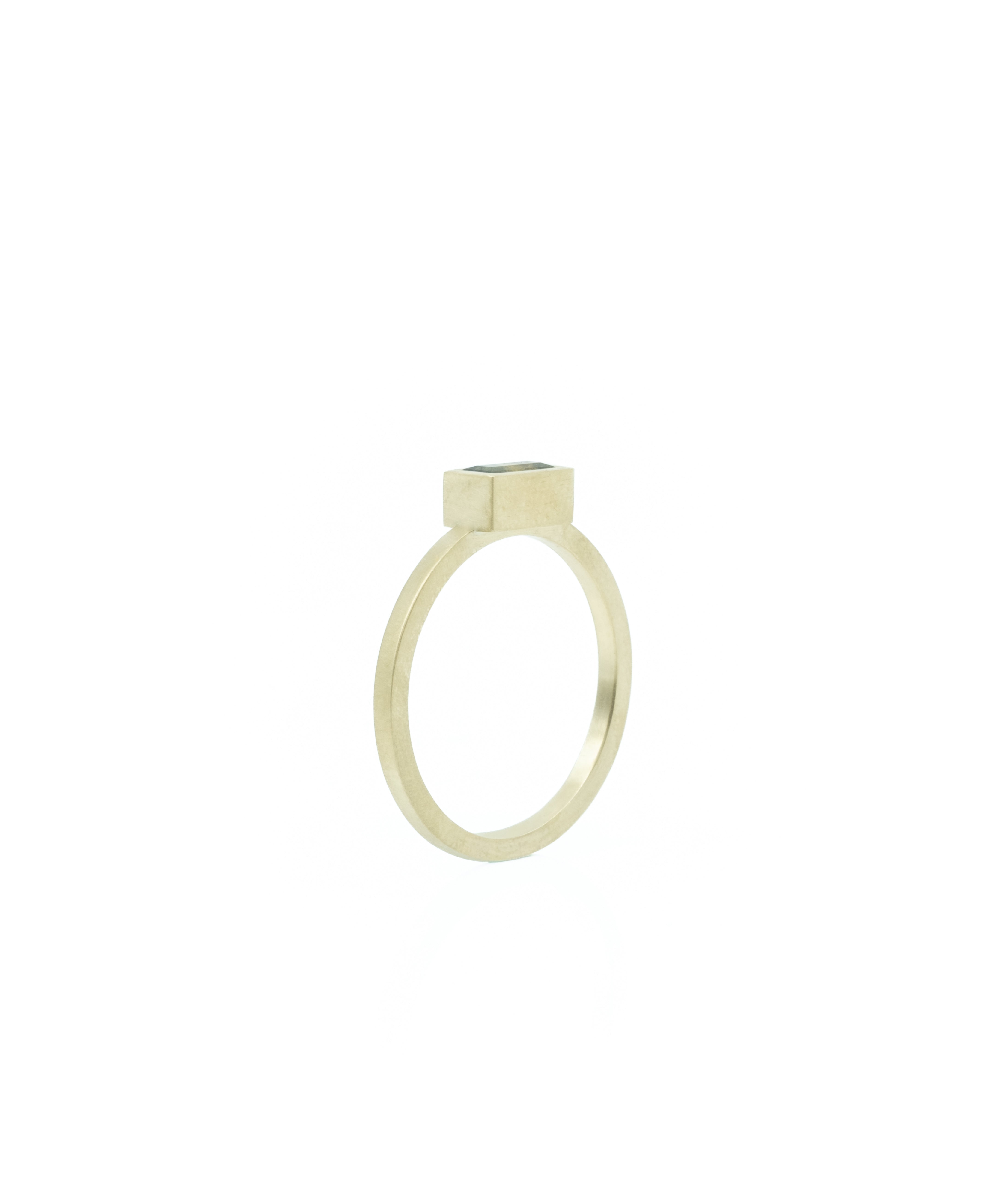 BOX RING SAPHIR BICOLOR