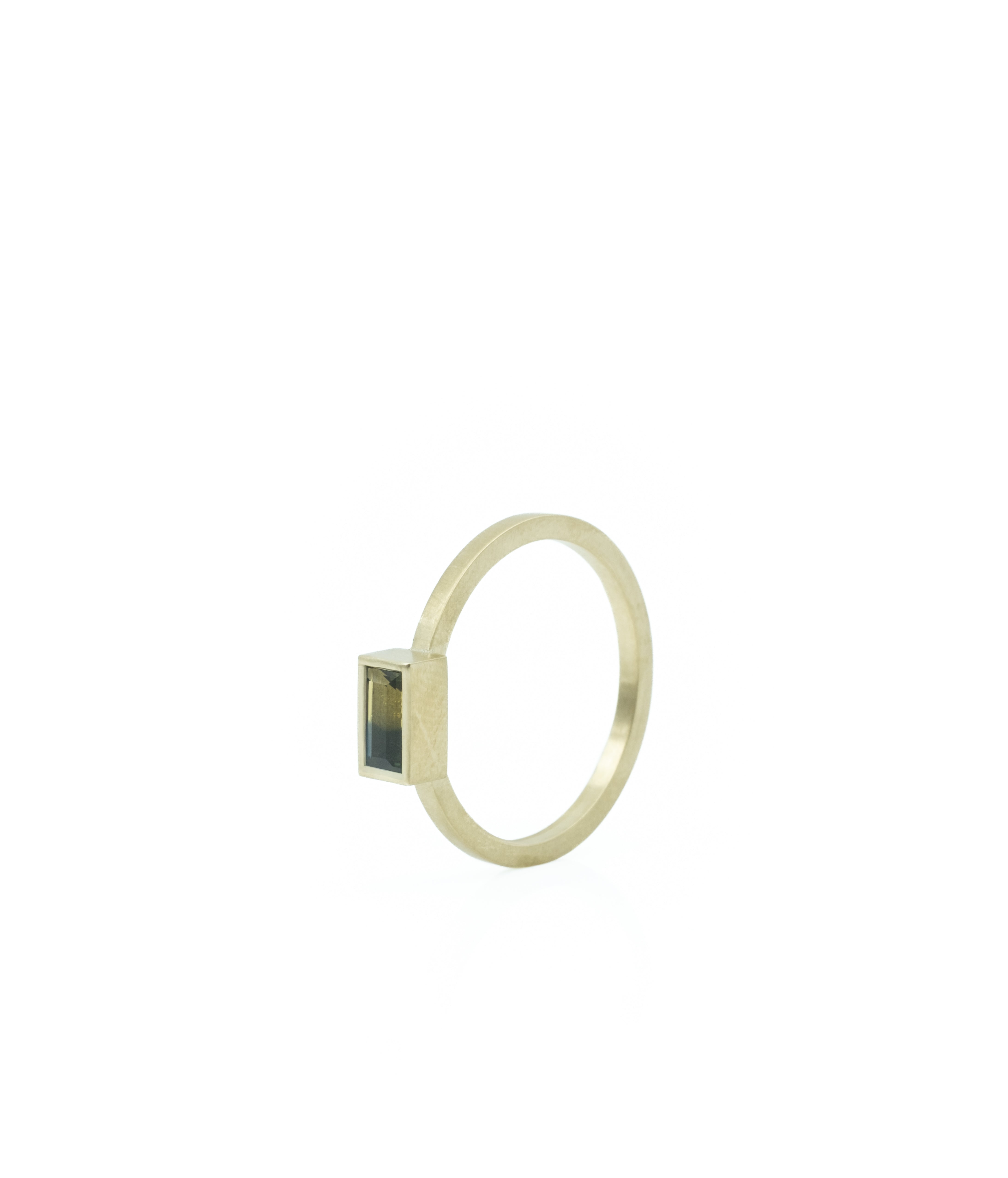 BOX RING SAPHIR BICOLOR