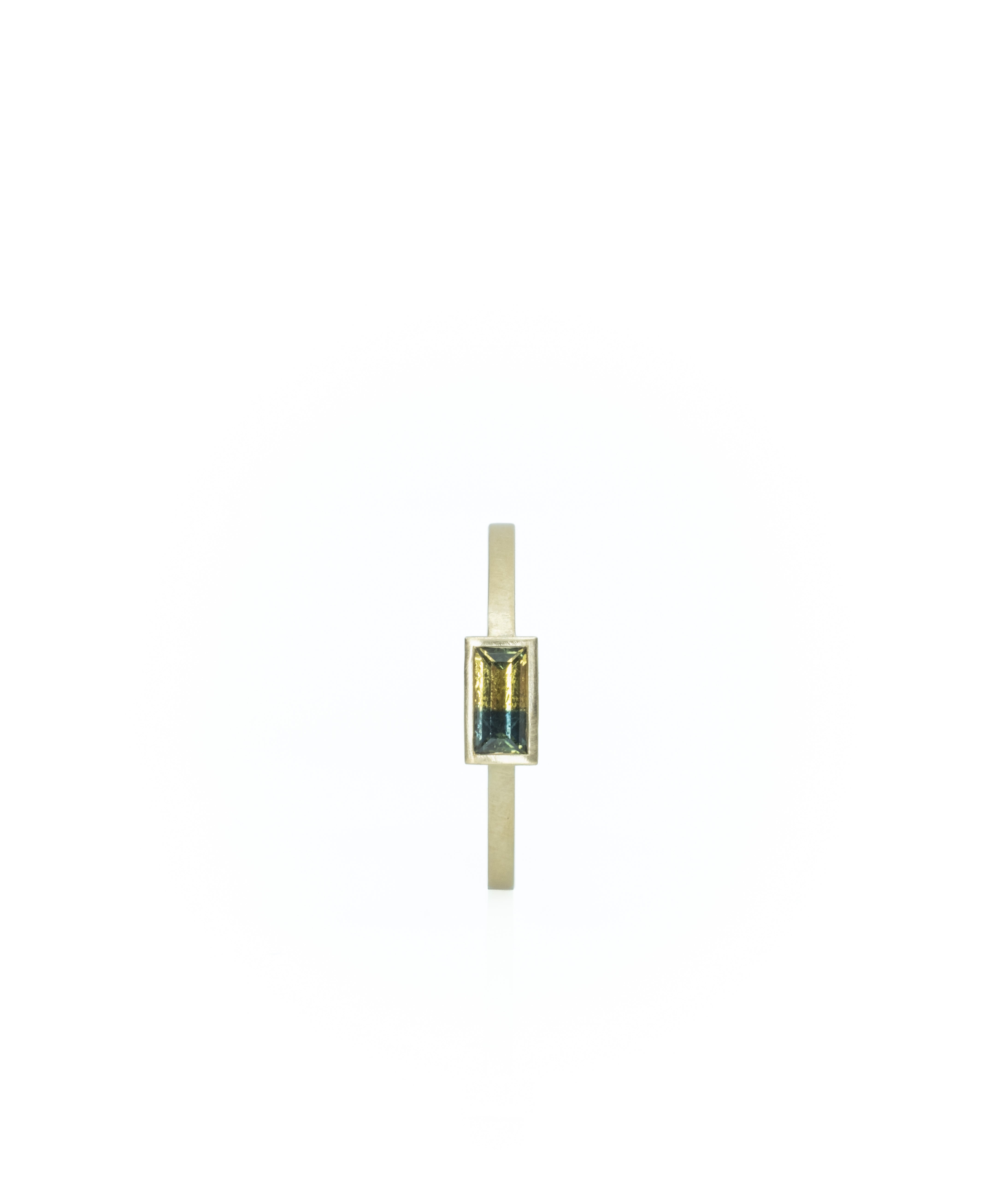 BOX RING SAPHIR BICOLOR