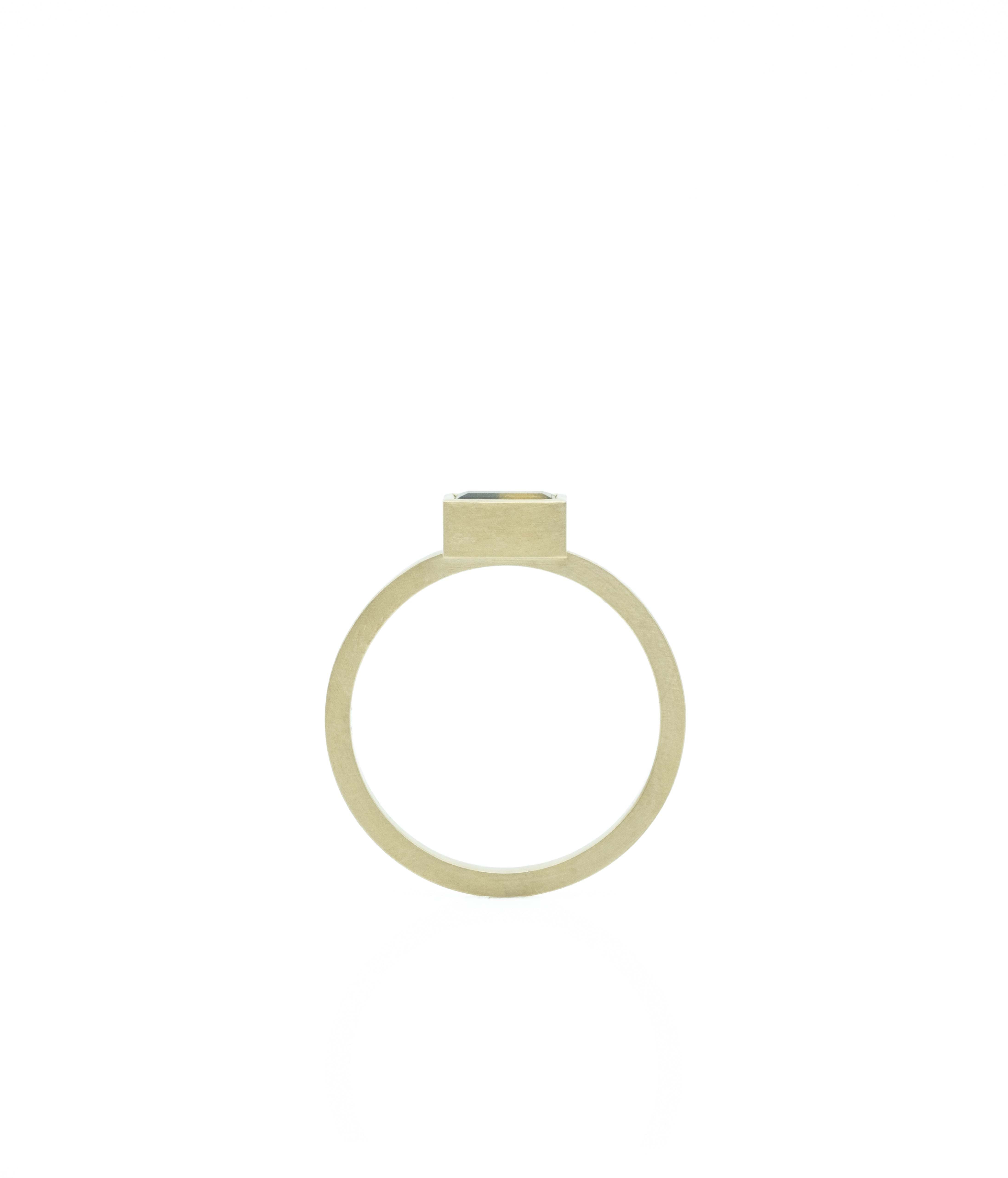 BOX RING SAPHIR BICOLOR