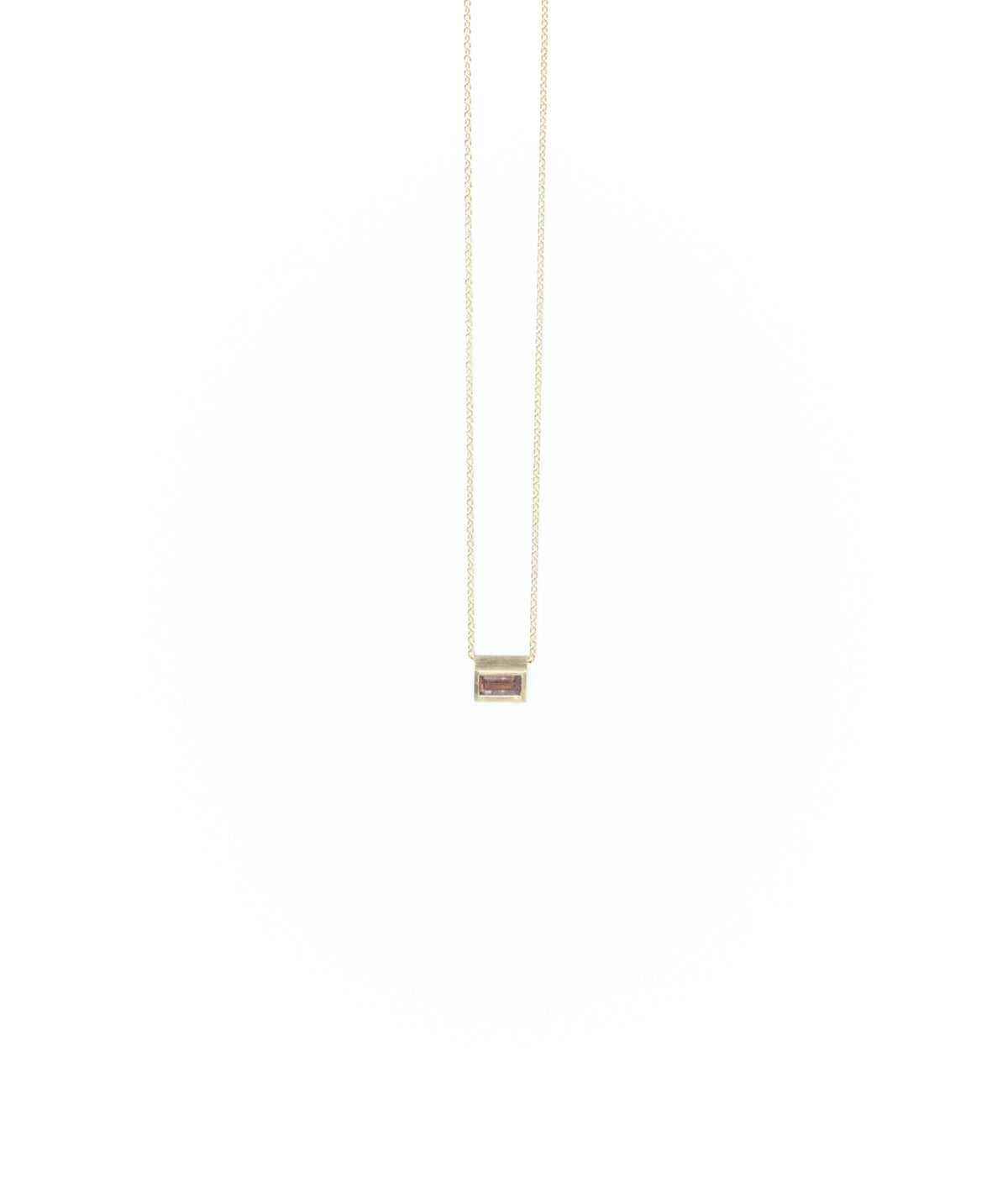 BOX KETTE TURMALIN ROSA QUER