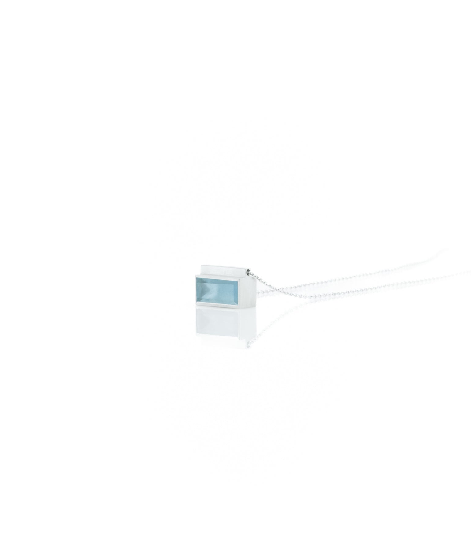BOX KETTE SILBER HELLBLAU